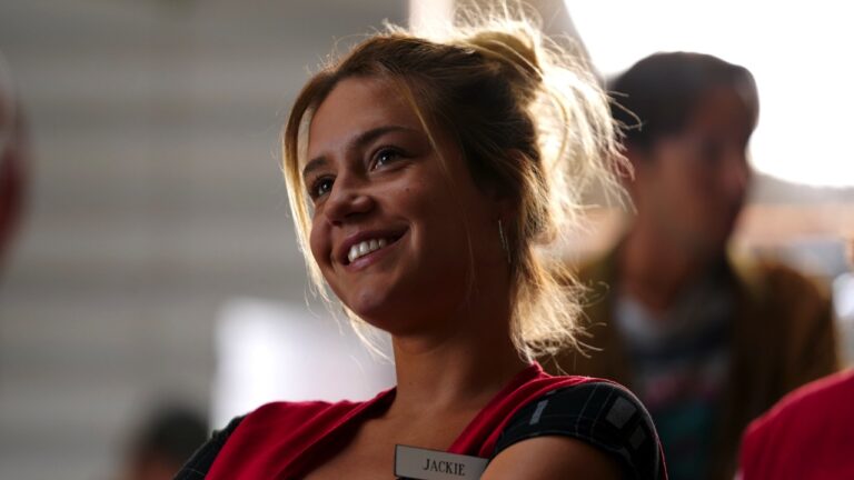 Adèle Exarchopoulos as the grown-up Jackie