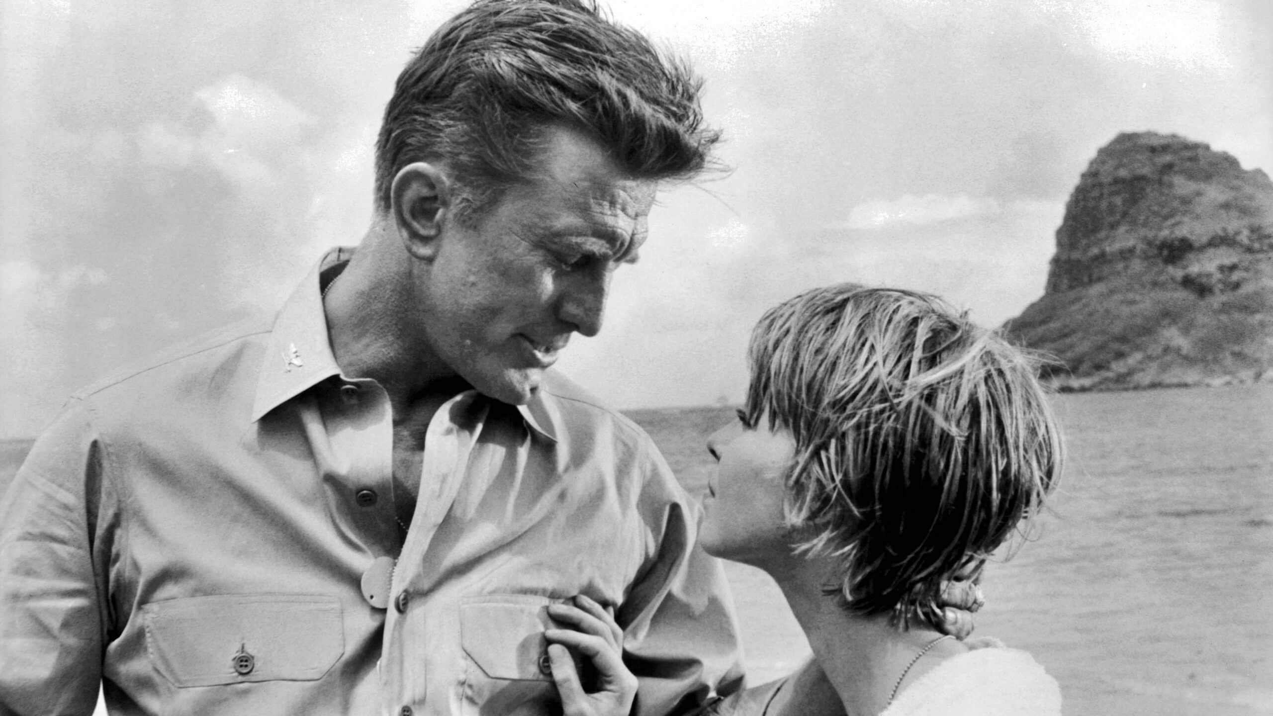 Eddington and Annalee at the beach