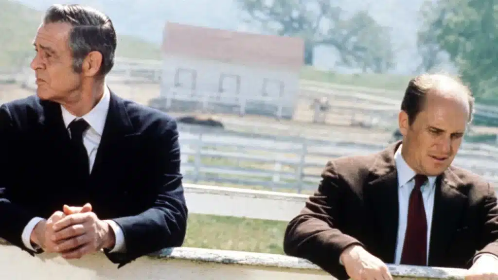 Robert Ryan and Robert Duvall