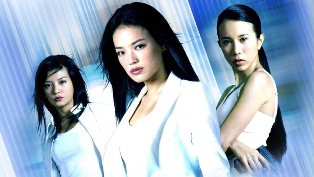 Zhao Wei, Shu Qi and Karen Mok group shot