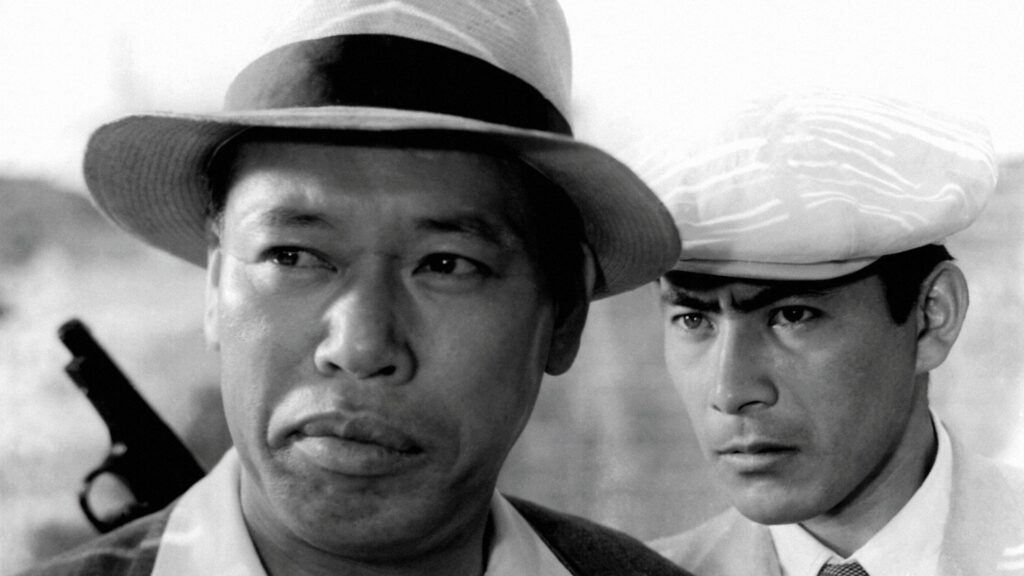 Close up of cops Sato and Murakami