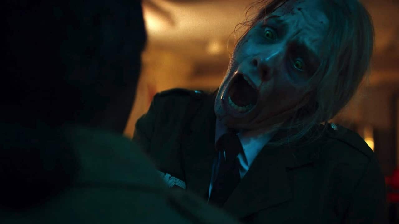 A Nazi zombie strikes!