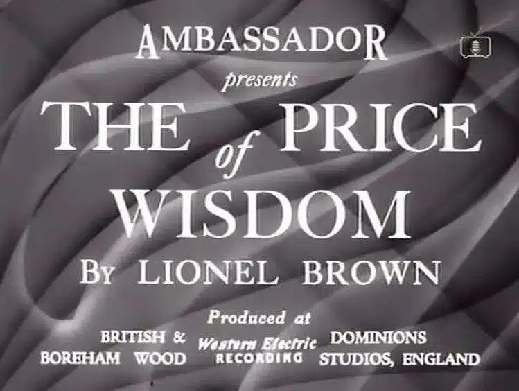 Original title screen