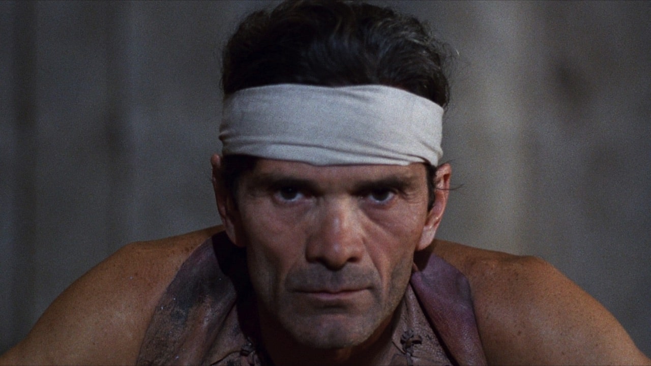 Pasolini as the fresco painter
