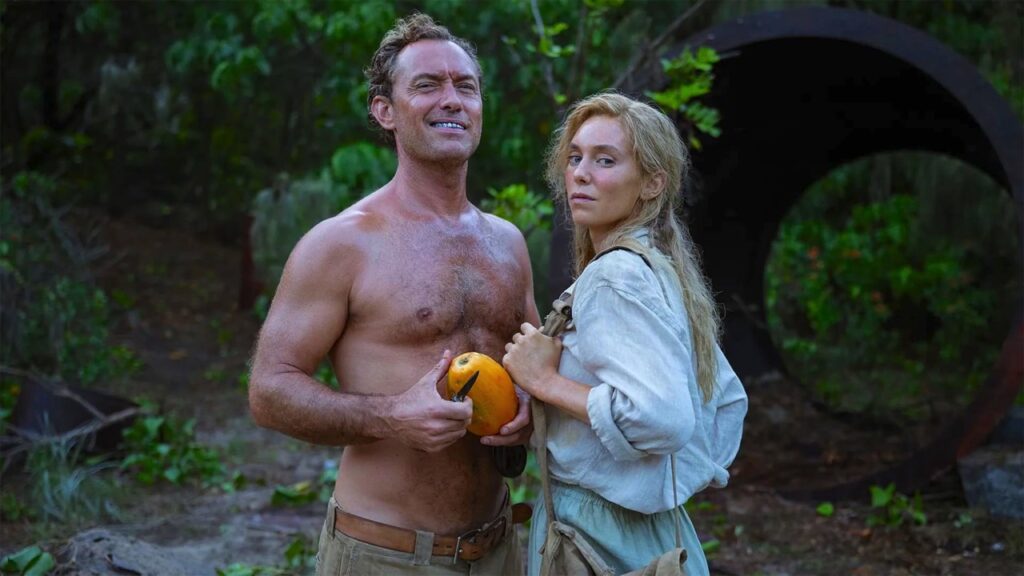 Jude Law and Vanessa Kirby