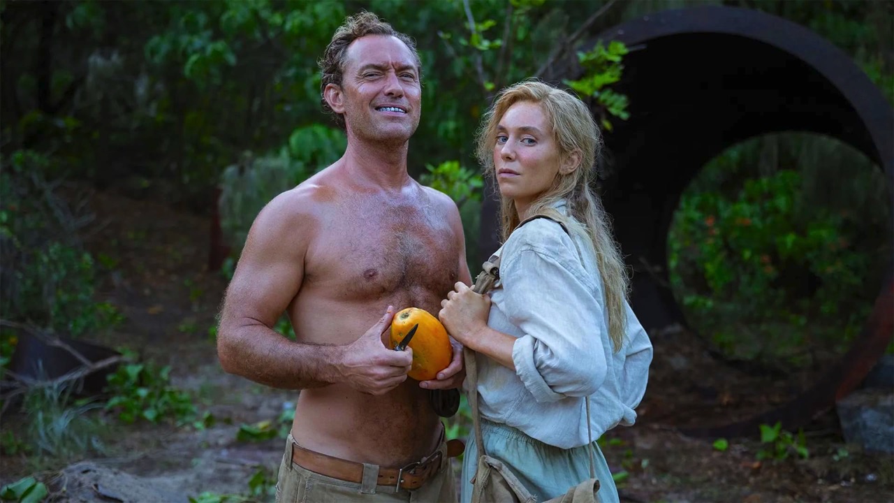 Jude Law and Vanessa Kirby