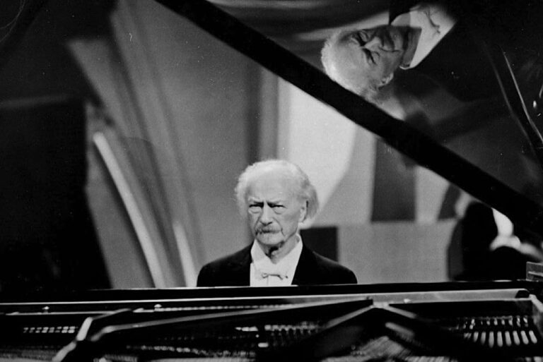 Paderewski at the piano