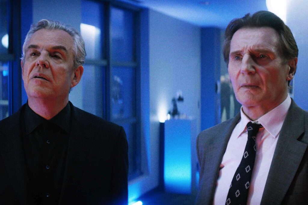 Danny Huston and Liam Neeson