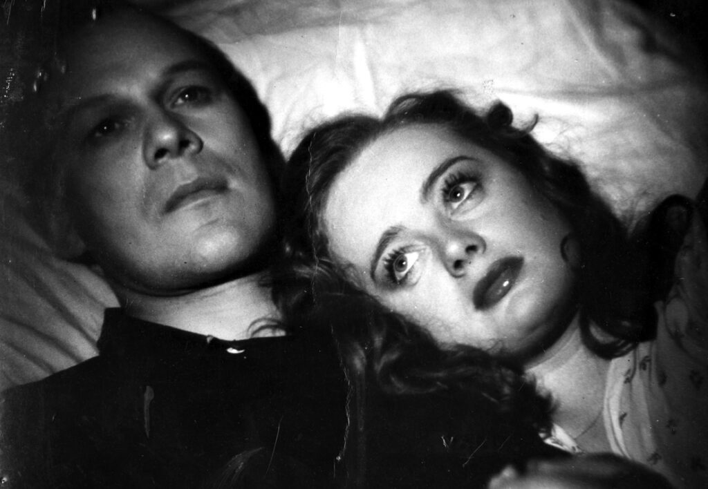 Aarne lying with Maija