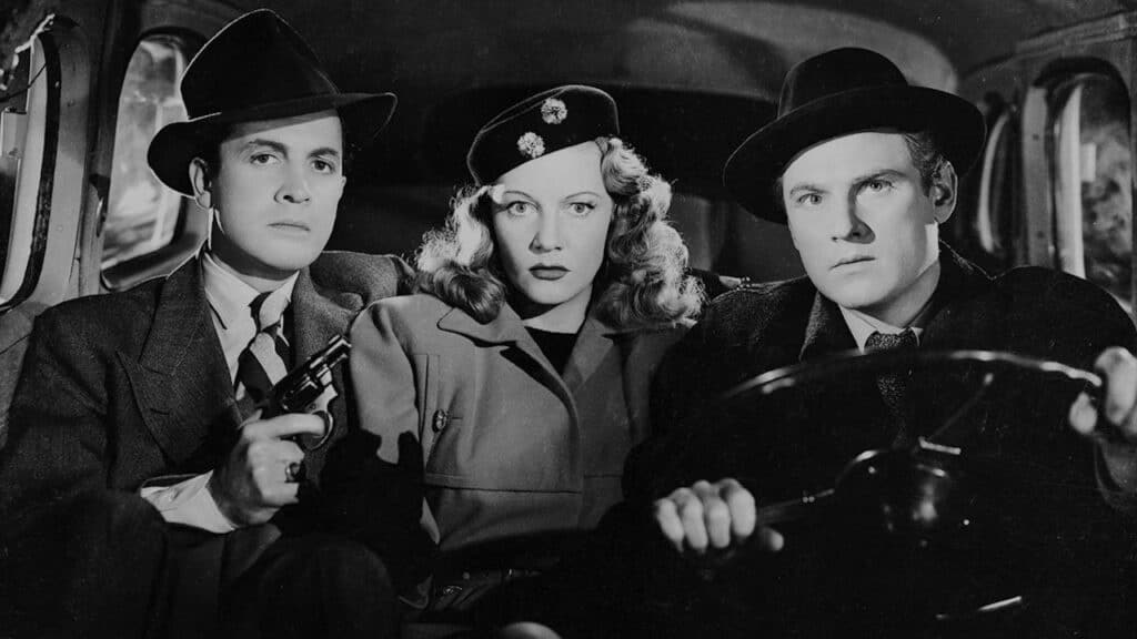 Gangster Jim, bad girl Margot and doctor Lloyd