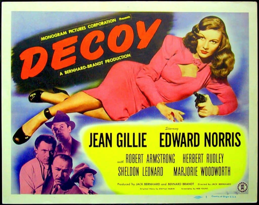 Original lobby poster for Decoy