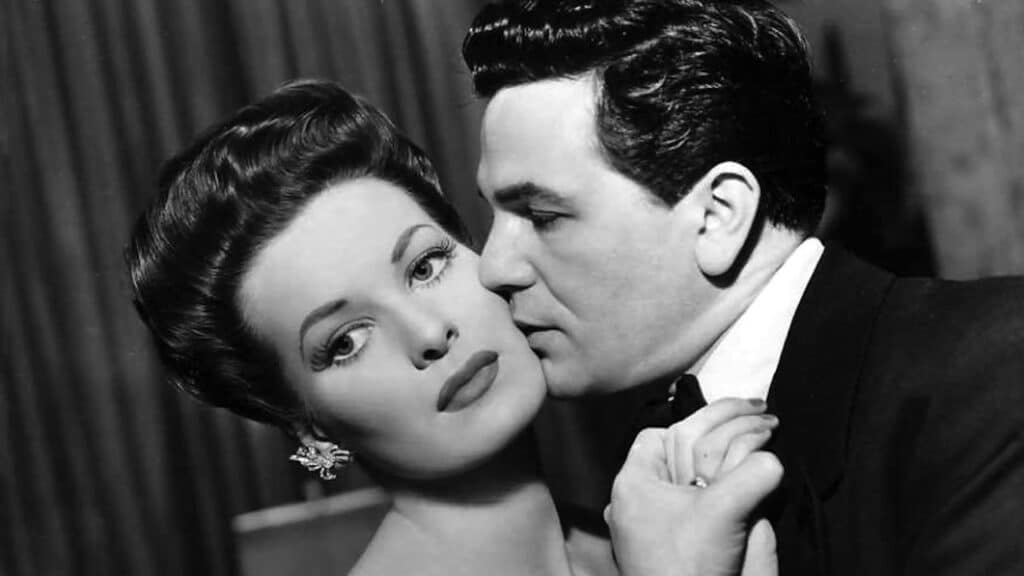 Maureen O'Hara and John Garfield