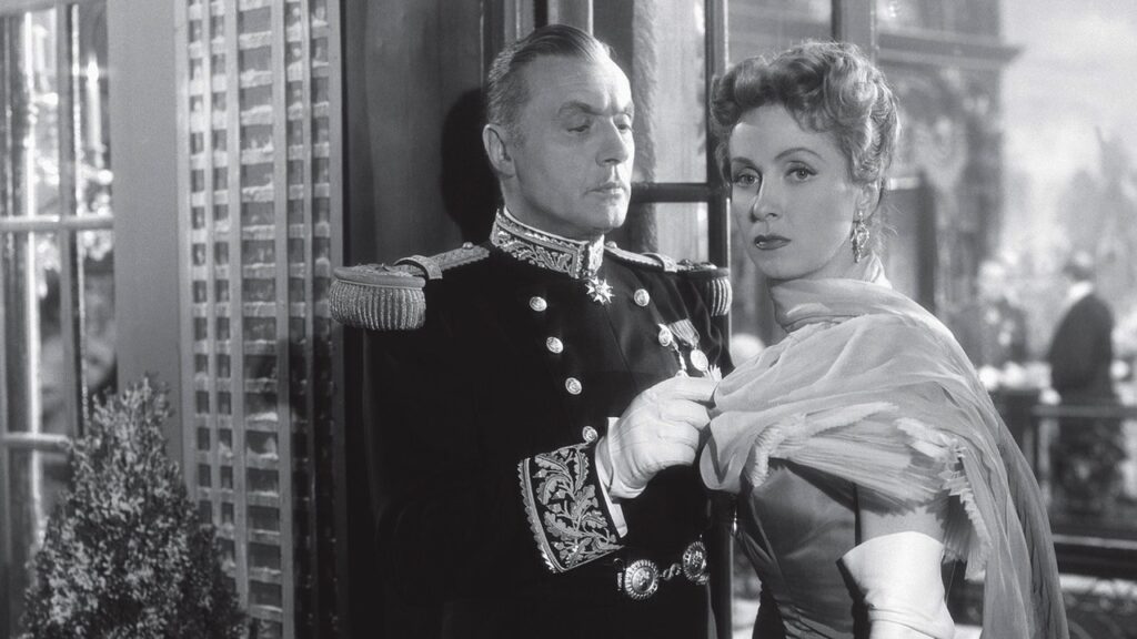 The general and his wife in all their finery