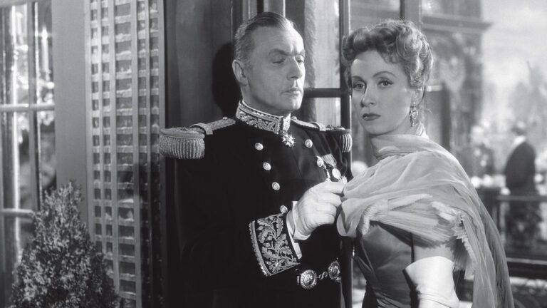 The general and his wife in all their finery