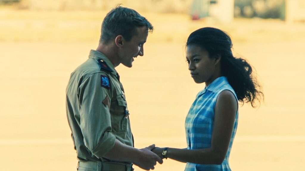 French soldier Bernard and local woman Miangaly