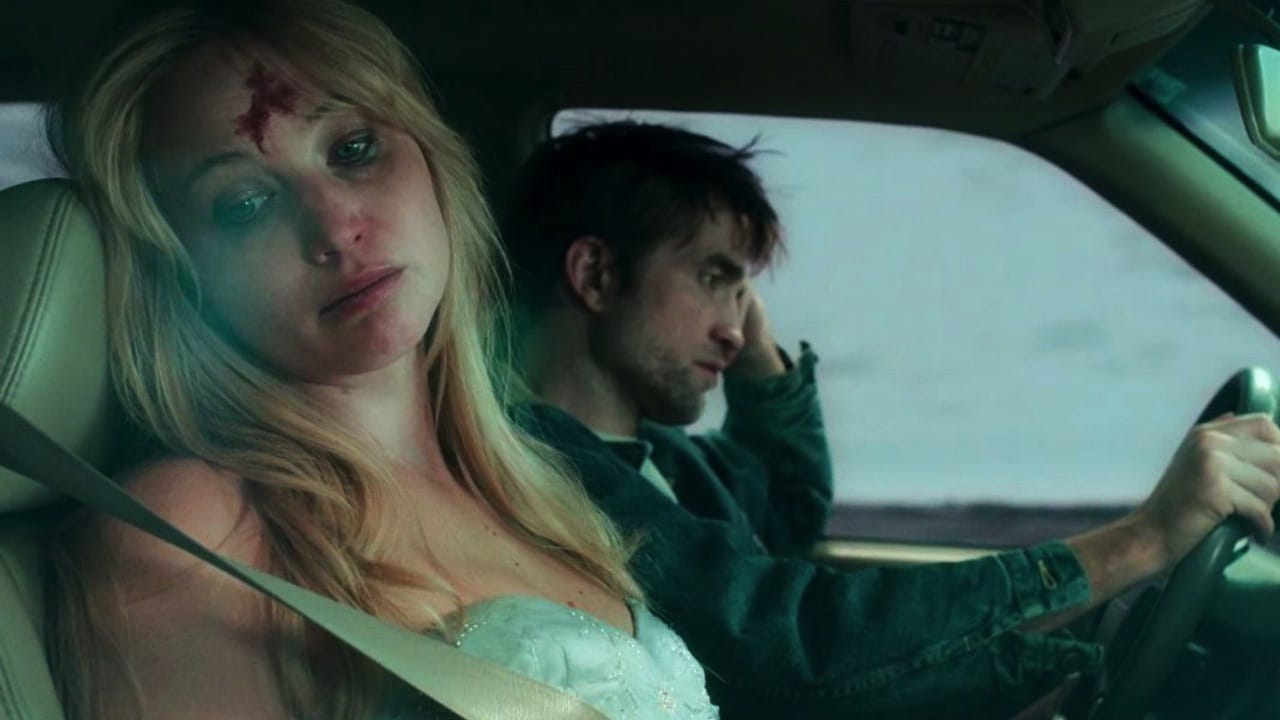Grace and Jackson in the car