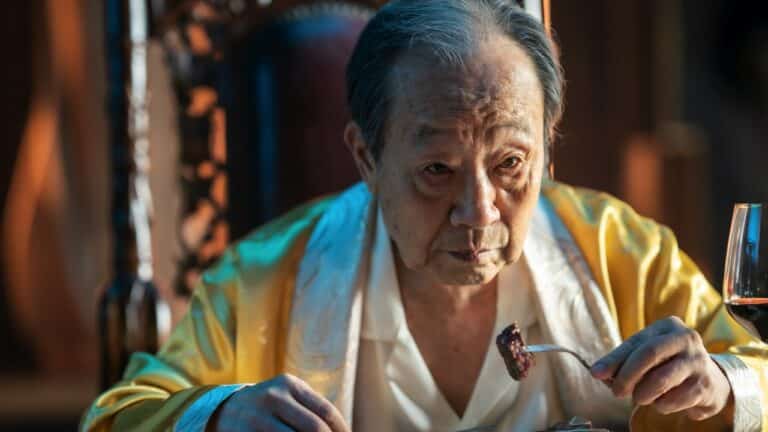 Religious leader Yeong-chun before the de-ageing