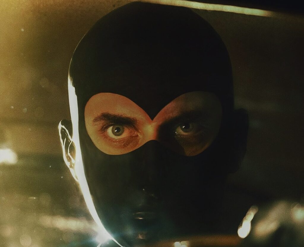 Diabolik in his mask