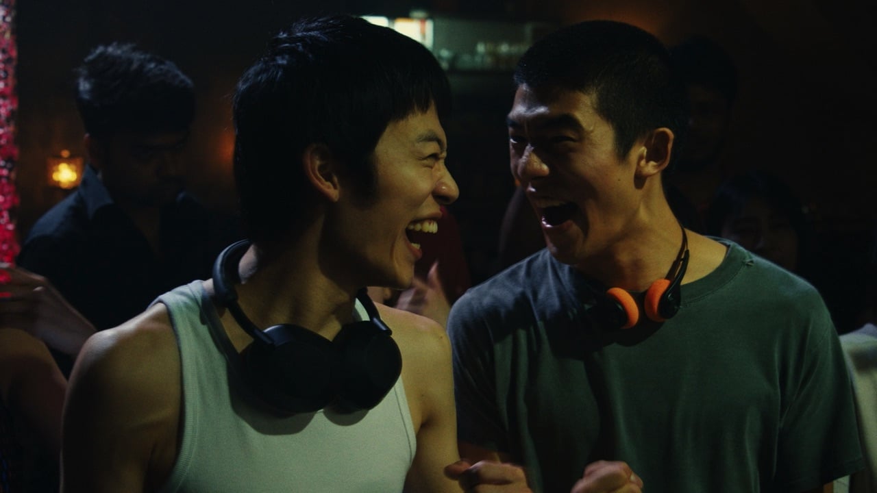 Yuta and Kou share a joke