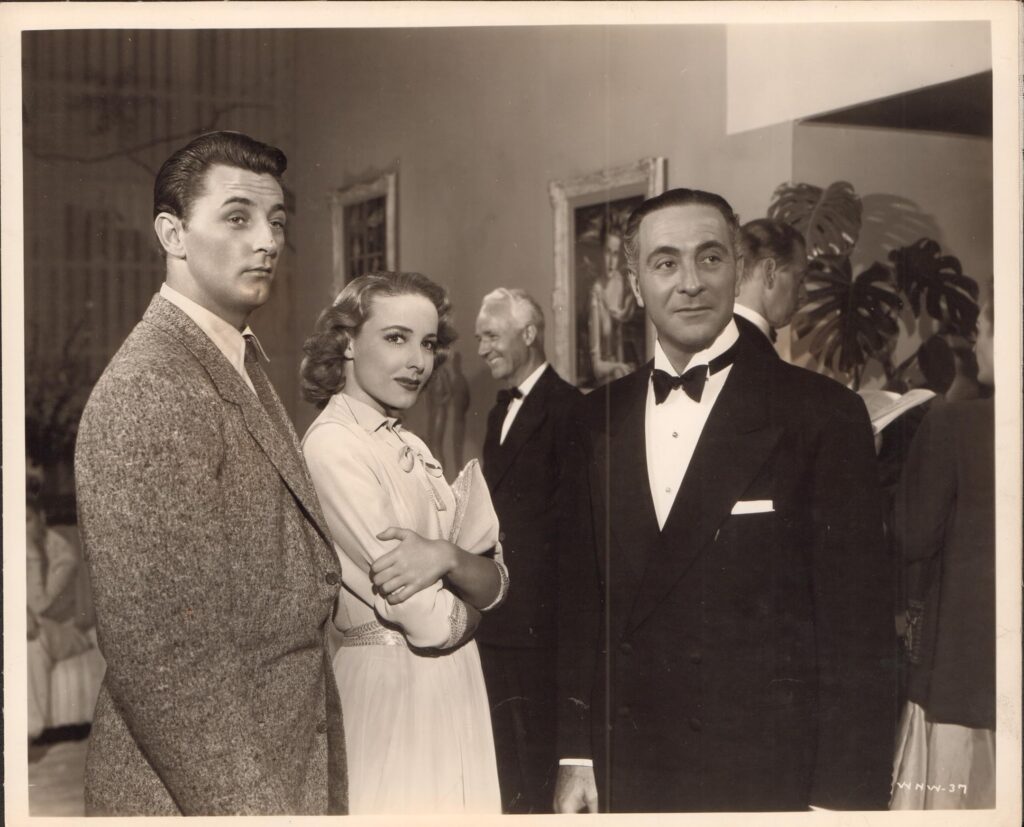 Painter Norman, wife Nancy and arts patron Drew Bonner