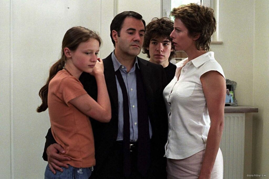 Bruno surrounded by his family