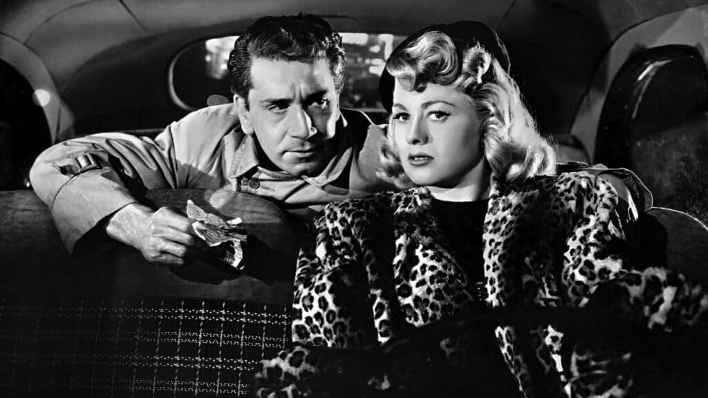 Martin in the back of a cab with Brenda