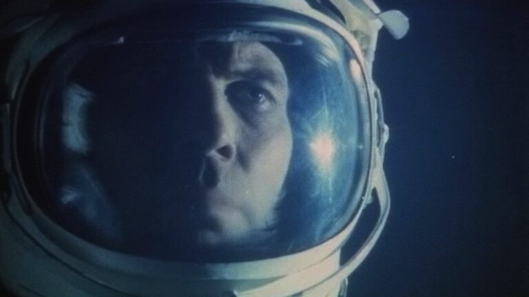 Moon Dave in space helmet