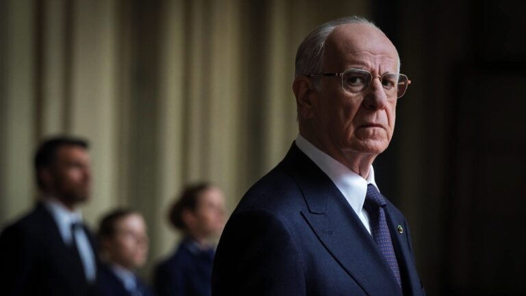 Toni Servillo as the President