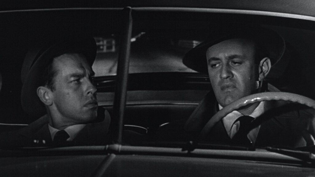Andy and big brother Ed in a car