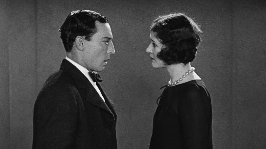 Buster and Marceline Day face to face