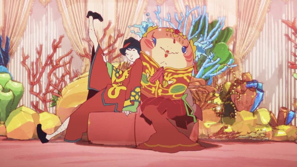 Stephen and ChaO (in fishy form)