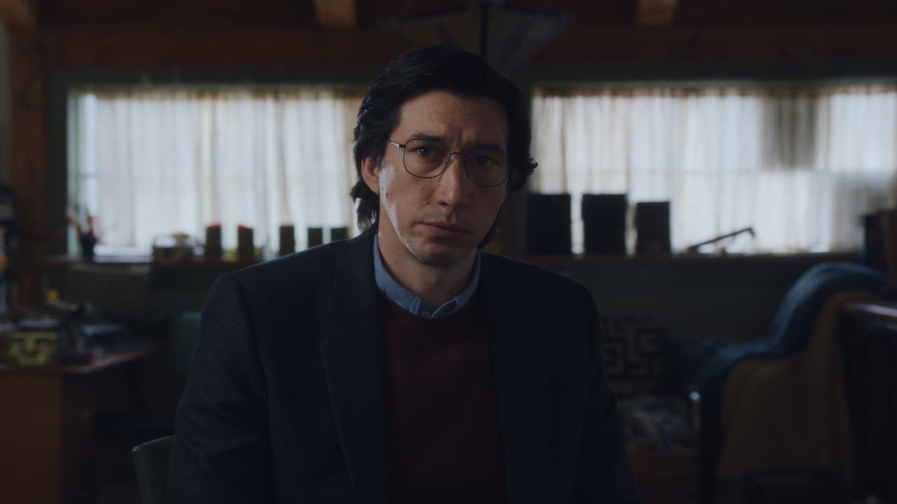 Adam Driver staring into the camera