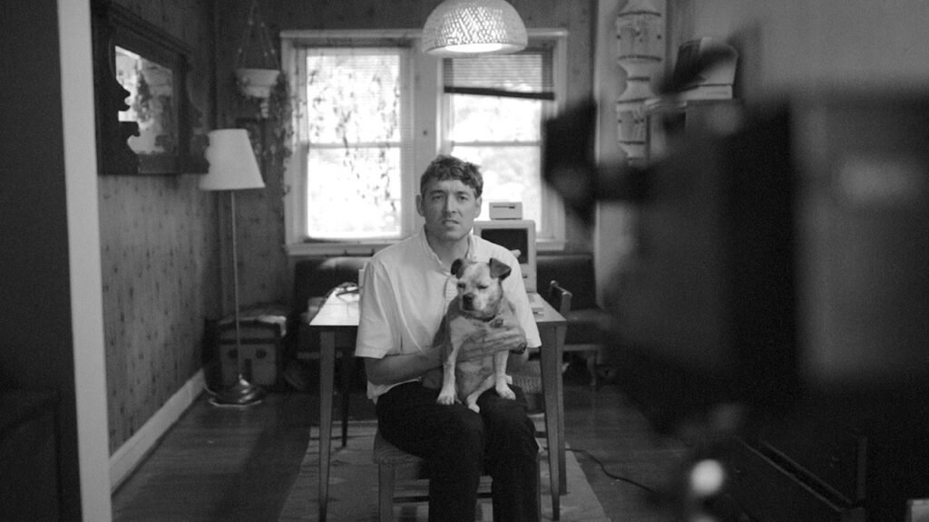 Conor and his dog