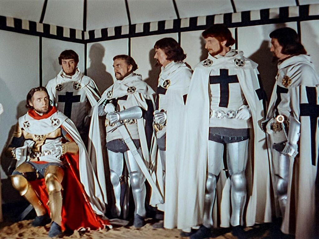 The knights in conclave