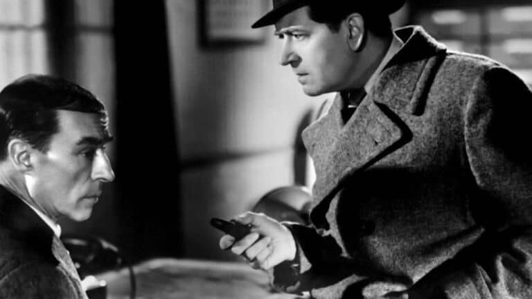 A suspect is questioned my Maigret