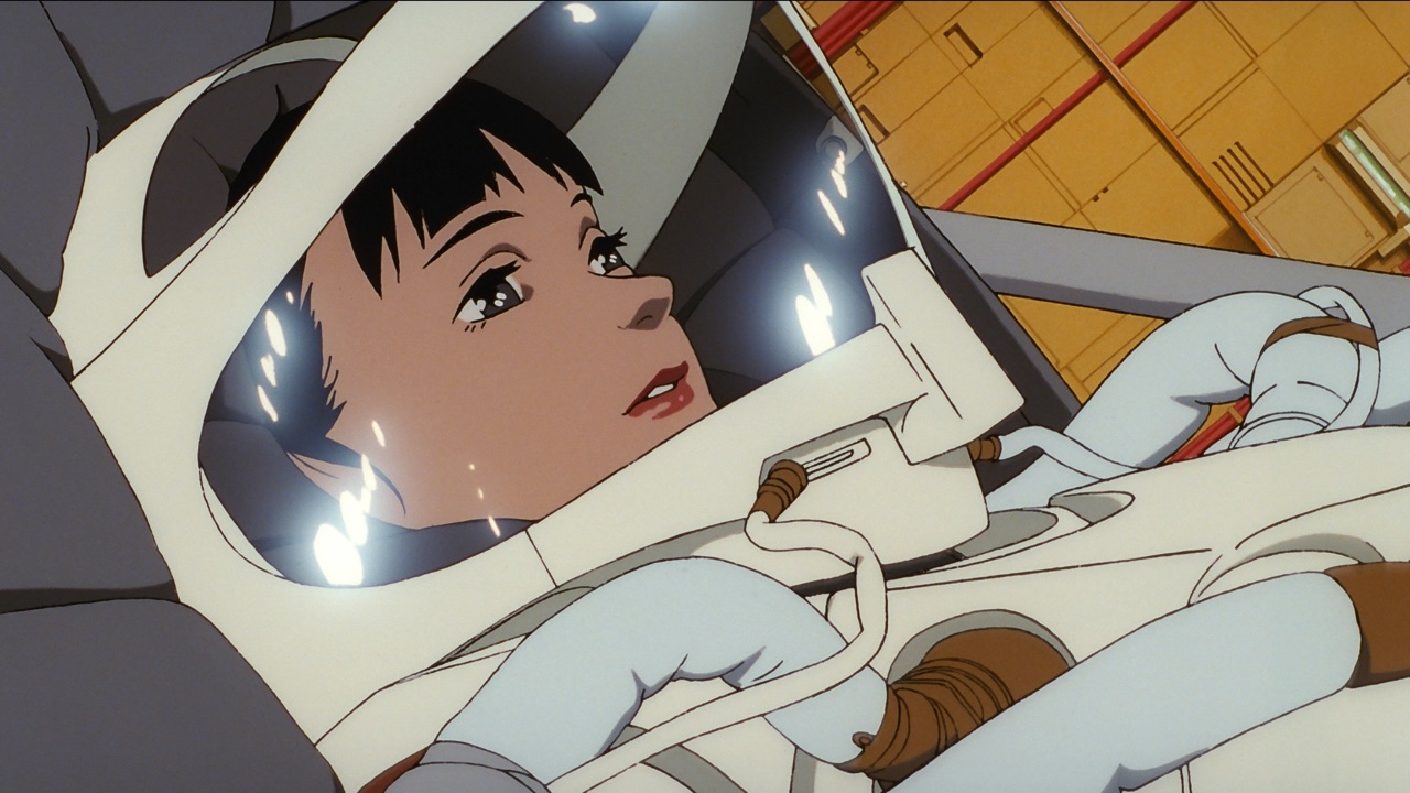 Fujiwara playing an astronaut