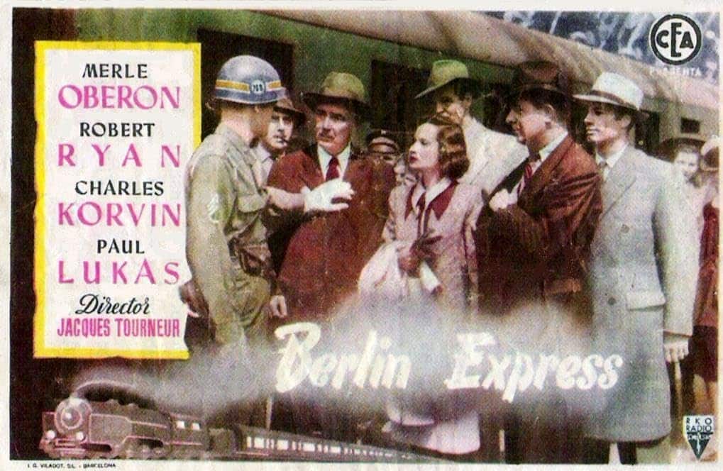 Original poster for Berlin Express