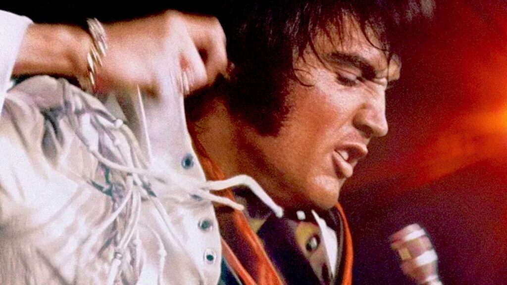 Close-up of Elvis