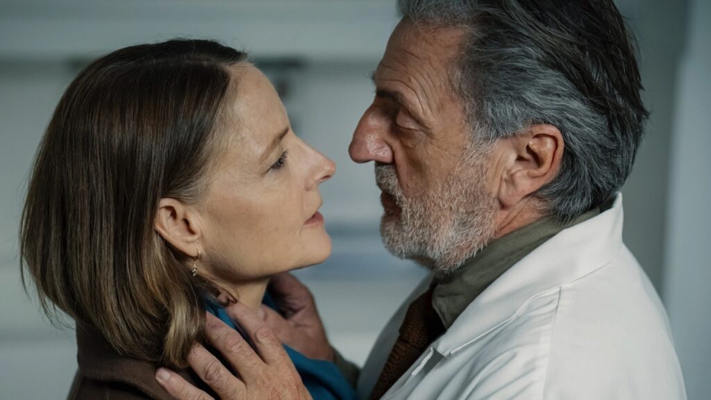 Jodie Foster and Daniel Auteuil face to face
