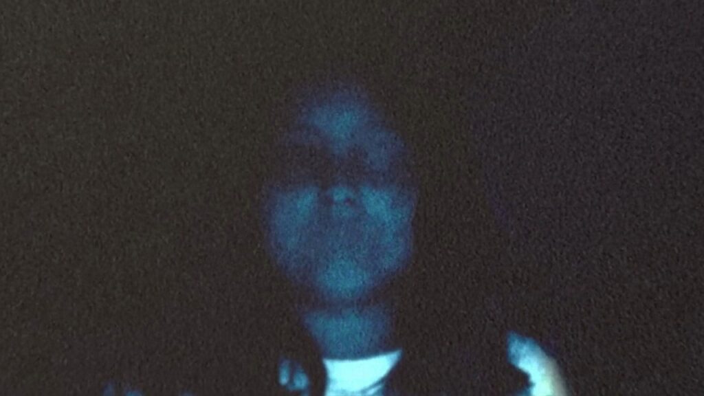 A ghostly image