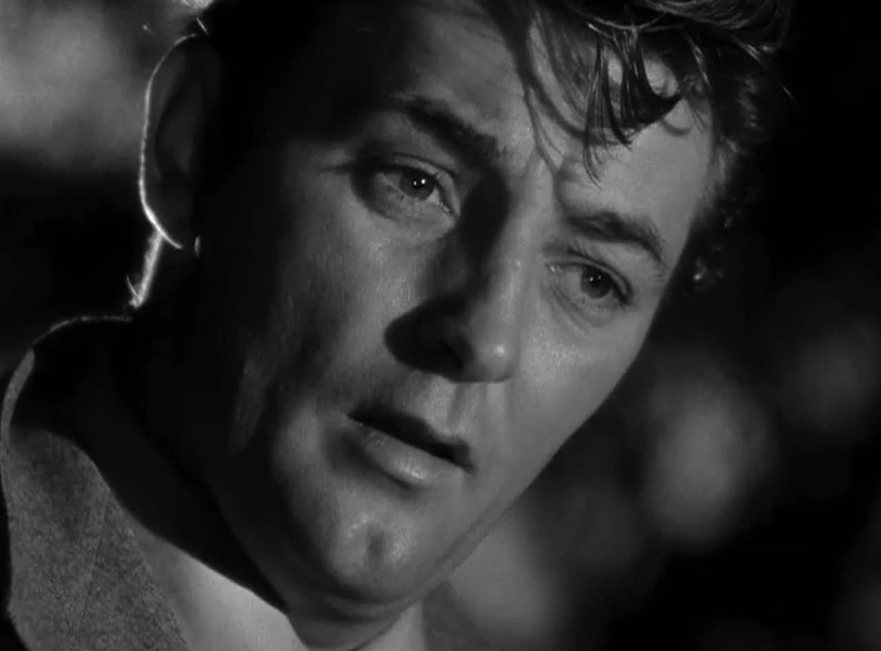Close-up of Robert Mitchum