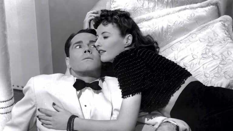 Charles and Jean cheek to cheek