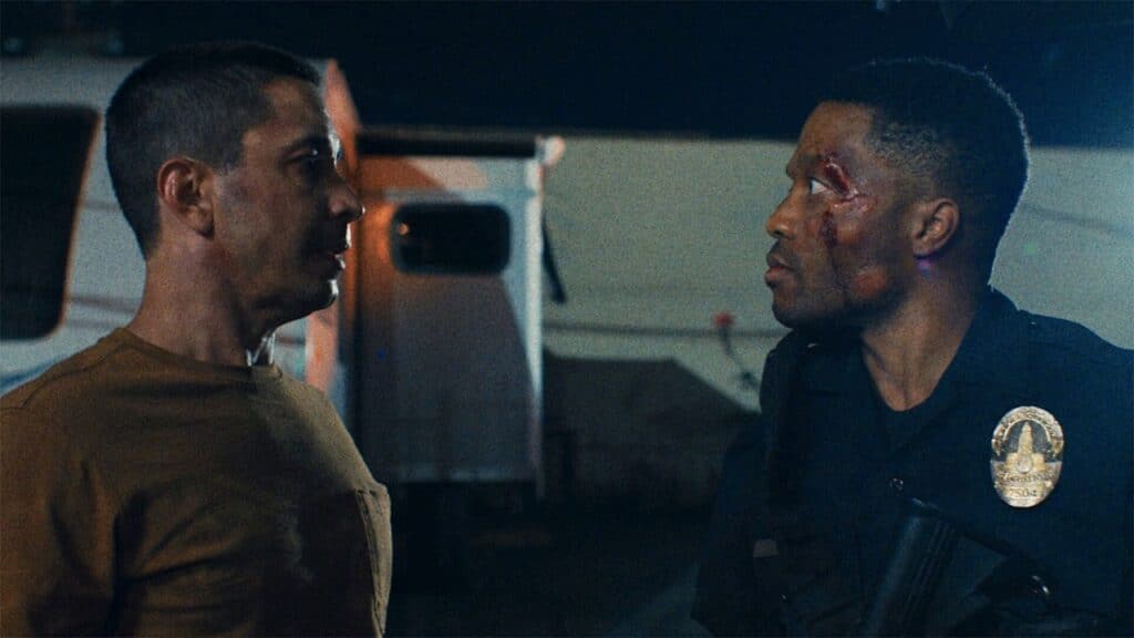 Justin Long and Jermaine Fowler face to face