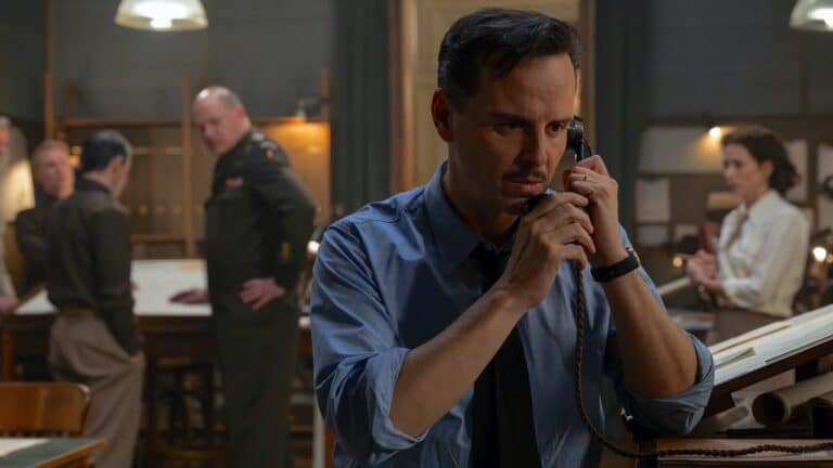 Stagg takes a phone call