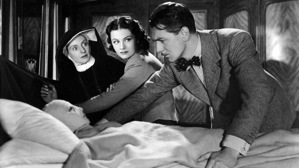 A nun, Iris and Gilbert