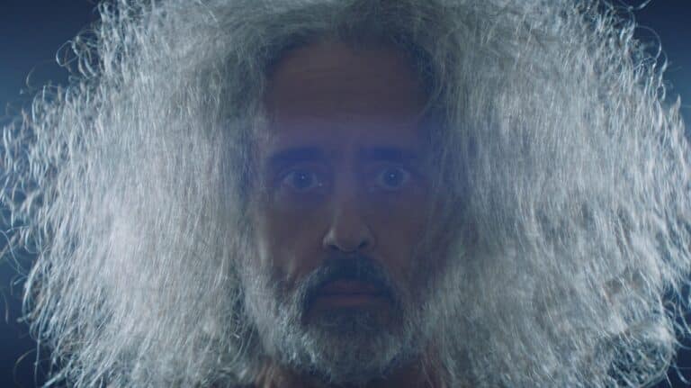 André Ricciardi, with backlit grey hair