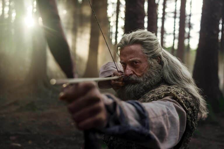 Robin lets loose an arrow