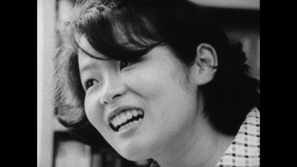 Close-up of a smiling Miyuki