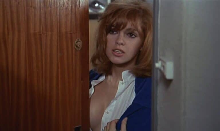 Josée opens her front door