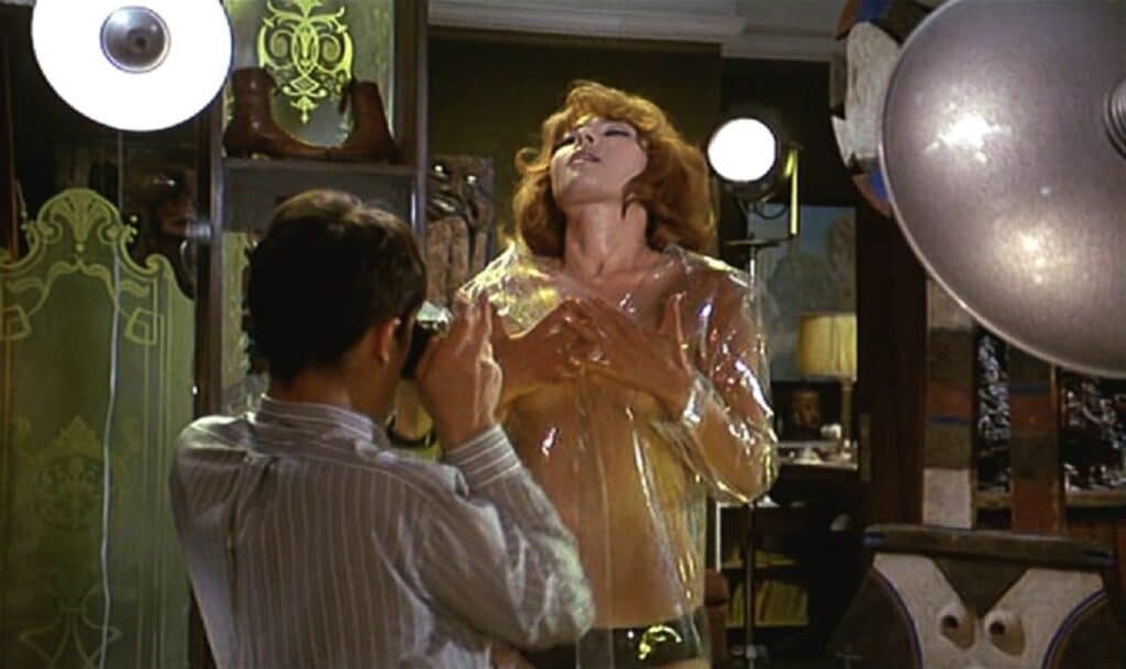 Stanislas photographs Maguy in the throes of ecstasy